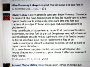 La douceur mène à tout, même aux figures du Street Workout.