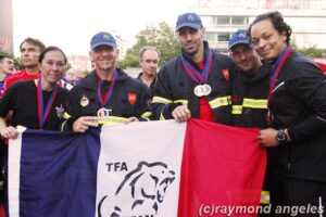 Vincent, 5° – sur 302 participants – au FCC (Firefighter Combat Challenge)